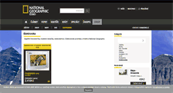 Desktop Screenshot of elektronika.eshop-nationalgeographic.cz
